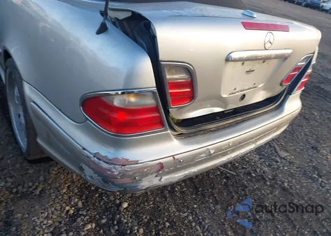 2001 Mercedes-Benz Clk 430 z USA, uszkodzony, nr VIN WDBLK70GX1T056085